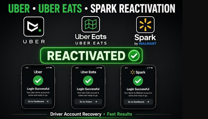 uber reactivation, amazon flex reactivation, amazon flex bot instacart bot