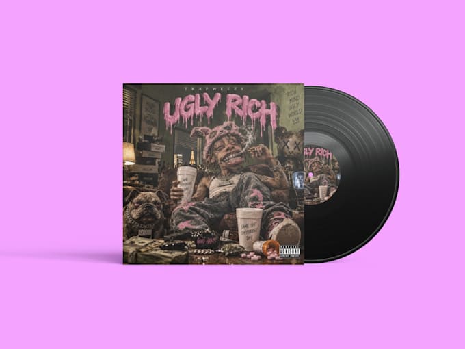 create a unique rap single cover
