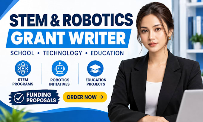 write stem robotics and technology grant proposals for schools