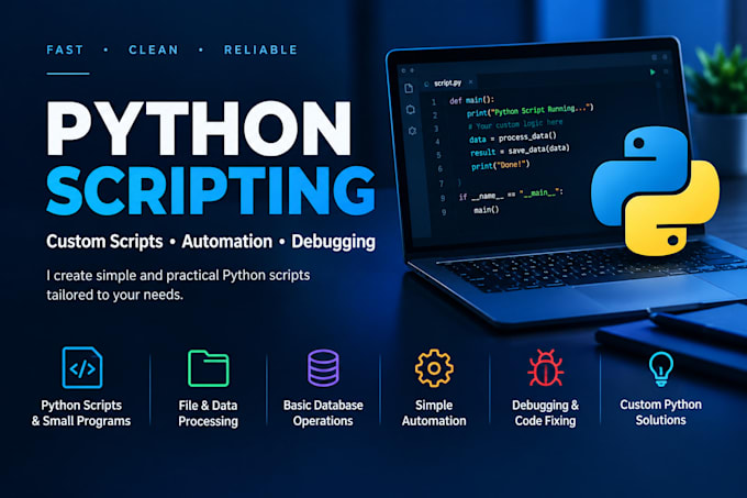 write python scripts and programs for you