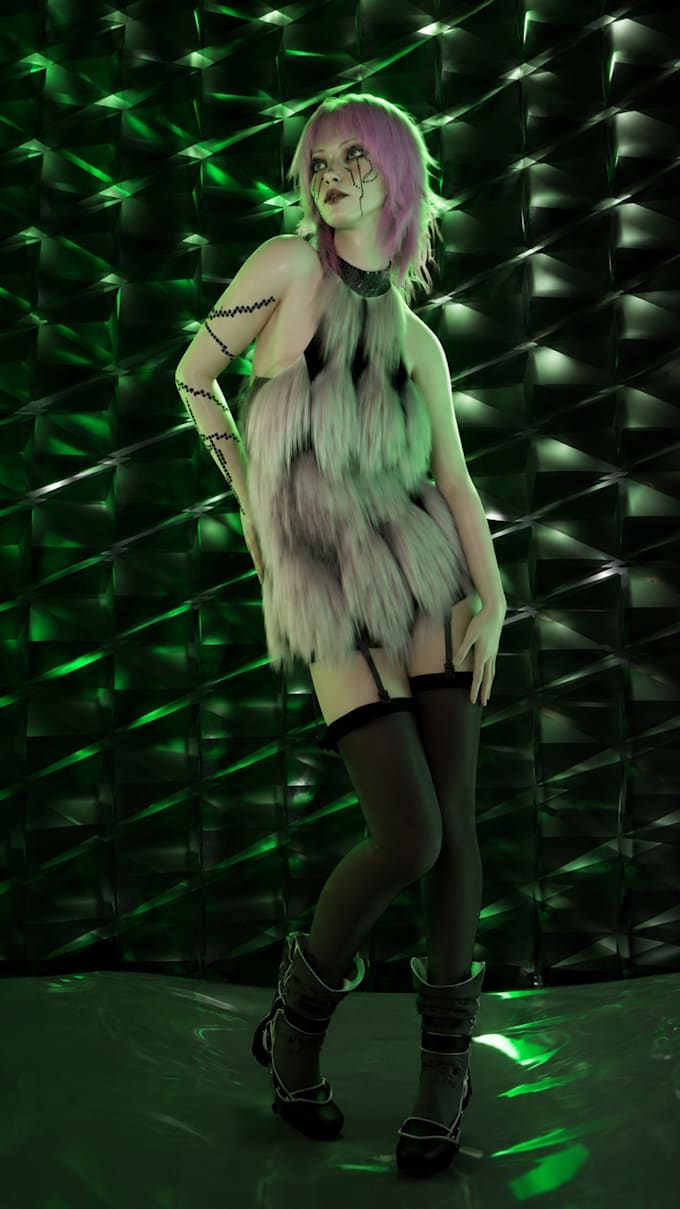 create professional clo3d garments, renders and animations