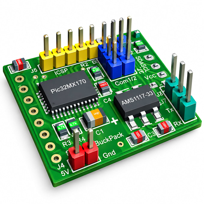 design professional pcb layout, schematic and gerber files