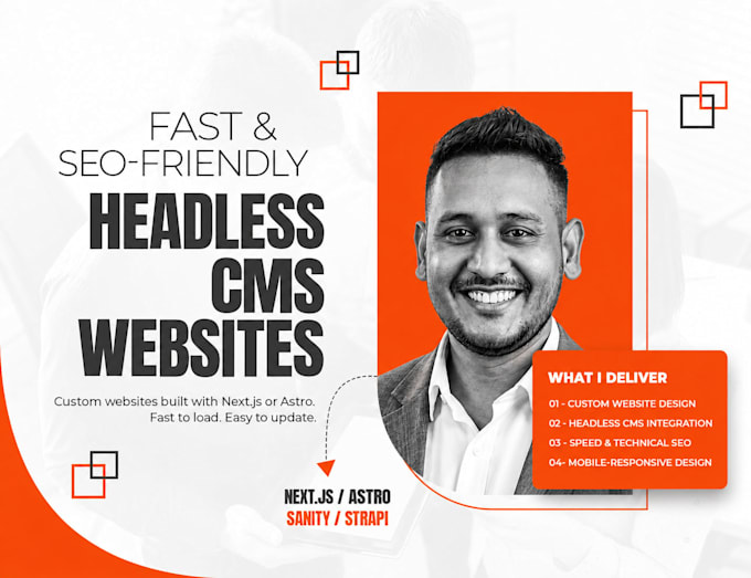 do a fast, SEO friendly next js website with a headless cms