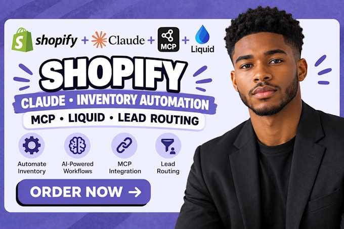 shopify claude shopify inventory automation mcp liquid lead routing