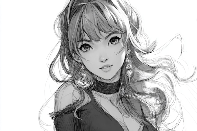 sketch you anime sketch art