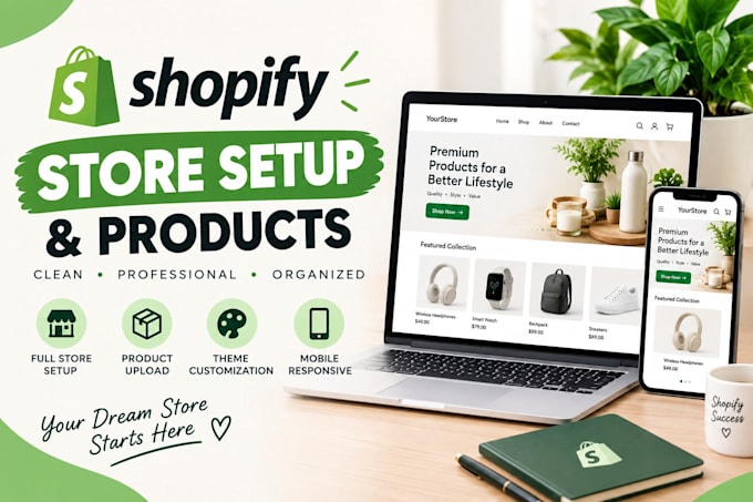 customize your shopify store and organize products