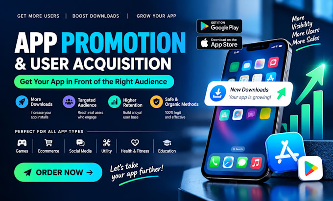 do android mobile app promotion, game promotion, app installs