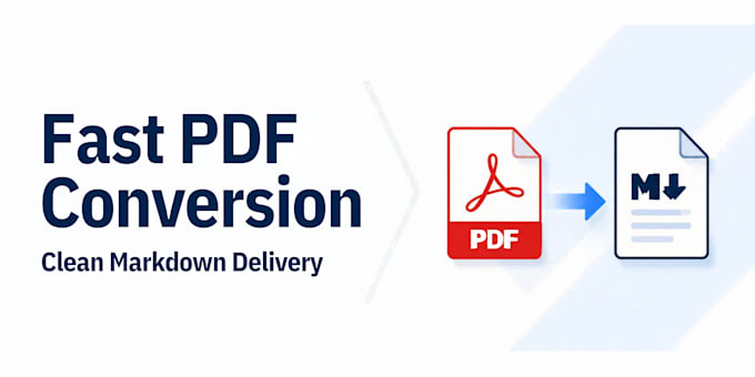 convert your complex PDF files into clean markdown format
