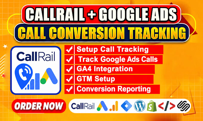 integrate callrail phone tracking with google ads conversion tracking and ga4