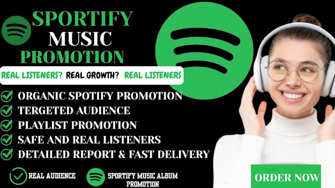 do professional sportify promotion music promotion