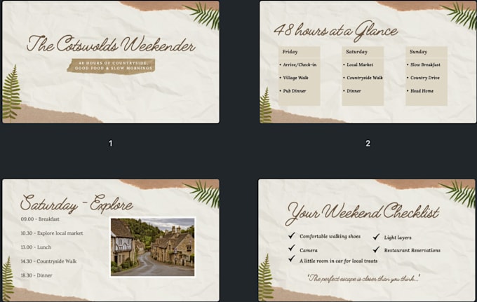 create a professional and polished powerpoint presentation