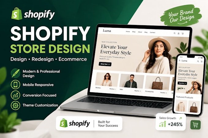 create a responsive shopify store that converts customers