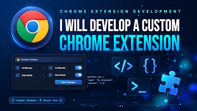 develop custom chrome extension and fixbugs