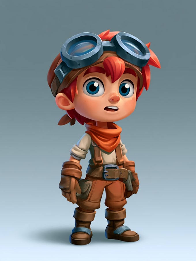 draw 2d game character or 2d game character