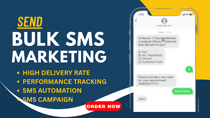 send bulk SMS marketing, SMS campaigns and text message blasts