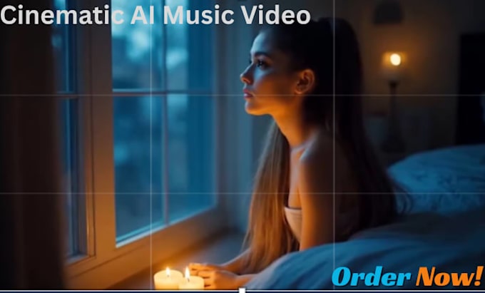 create ai cinematic music video with consistent character and creative visuals