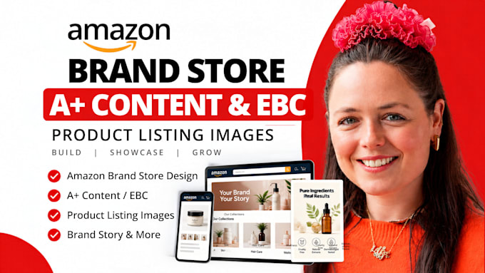 build amazon brand storefront a plus content ebc amazon product listing tiktok