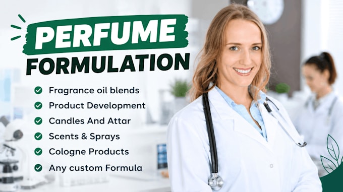 create custom perfume fragrance formulation, cologne and signature scent