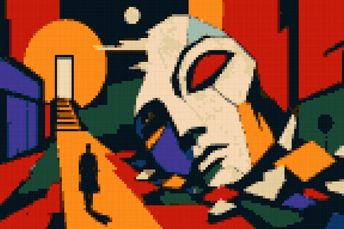 create a custom lego mosaic with instructions
