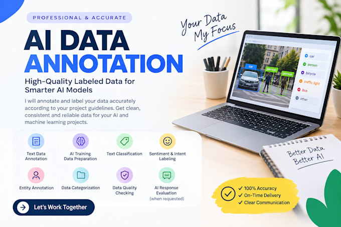 annotate ai training data and evaluate llm response for quality
