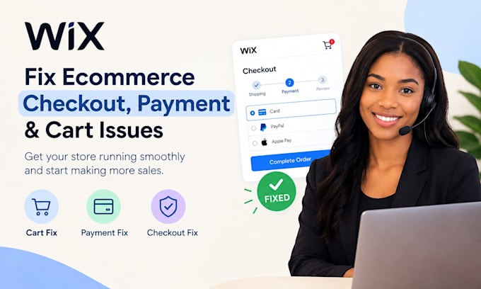 fix wix ecommerce checkout fix wix payment cart issues