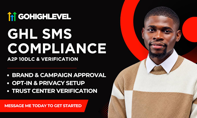 setup gohighlevel a2p 10dlc SMS compliance and phone verification