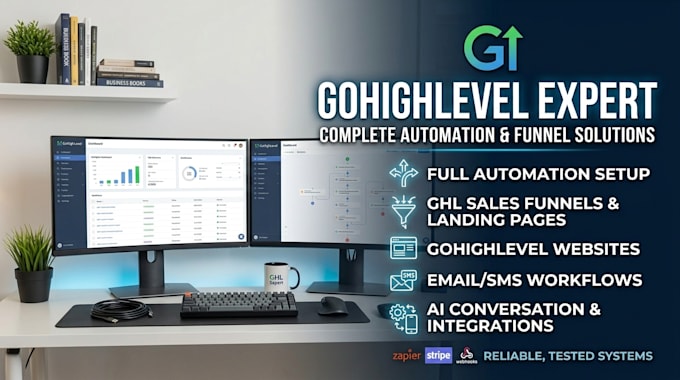 do ghl automation setup as gohighlevel automation expert