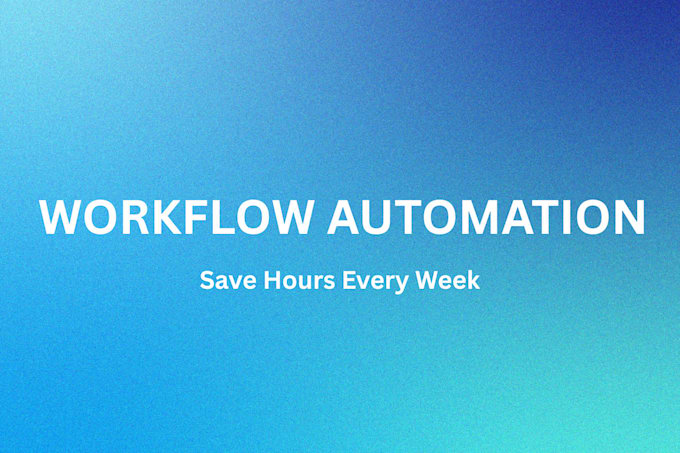 automate your business workflow using zapier or make