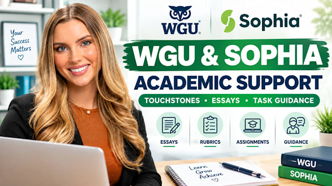 guide you through wgu and sophia course concepts