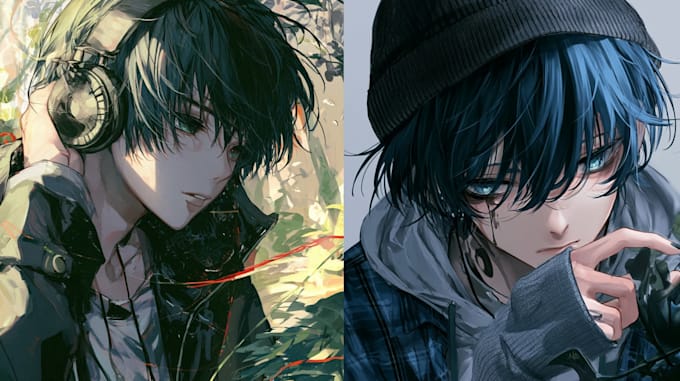 do a anime character