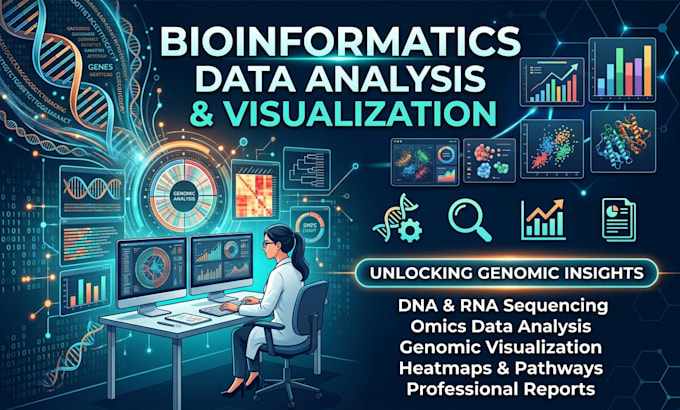 perform bioinformatics data analysis and visualization
