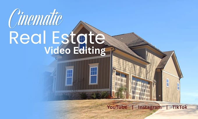 do real estate video editing for realtors professionally