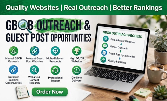 do gbob outreach and guest post link building