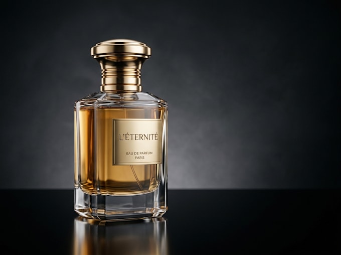 create realistic 3d perfume bottle animation for your fragrance