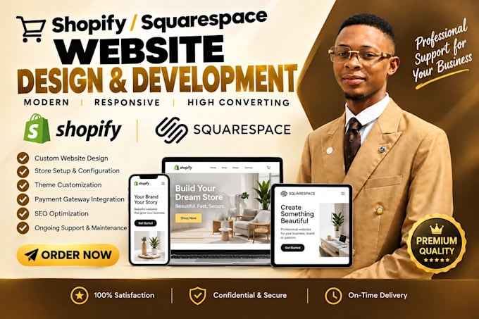 design squarespace website redesign shopify cro wix square online booking websit