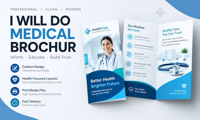 do medical brochure flyer