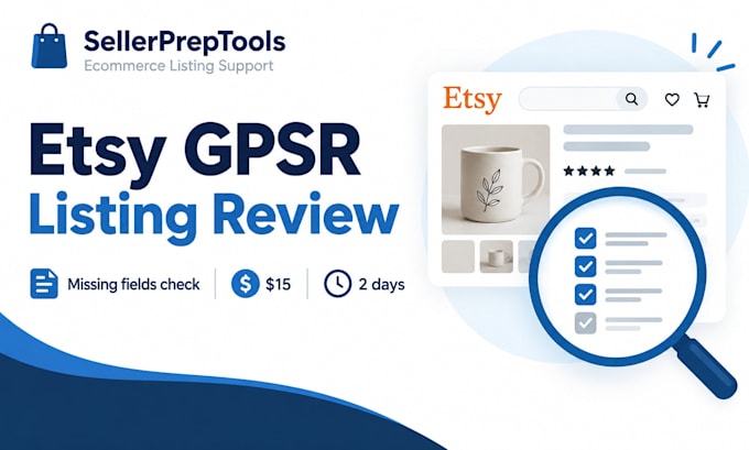 review your etsy listing for missing gpsr information