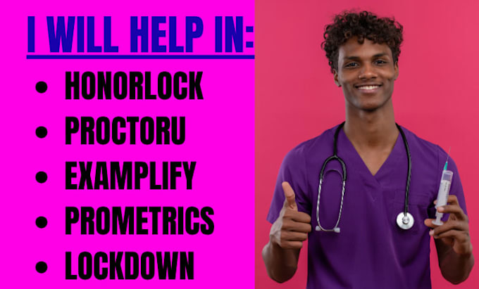do honorlock, examplify, lockdown, proctoru, prometric, proctorio