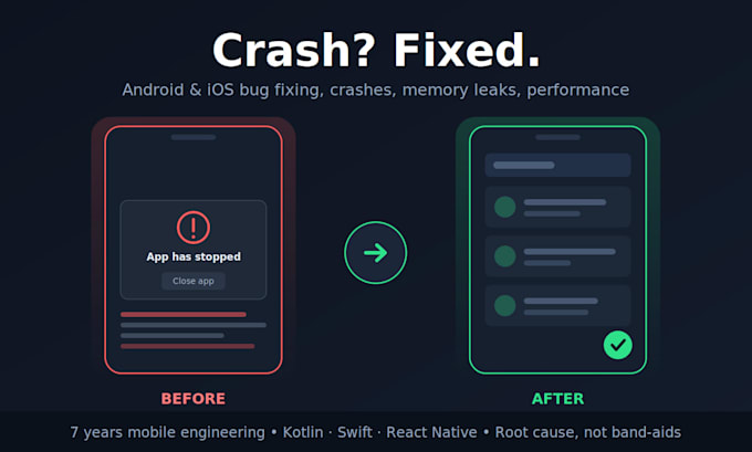 app rescue and bug fixes