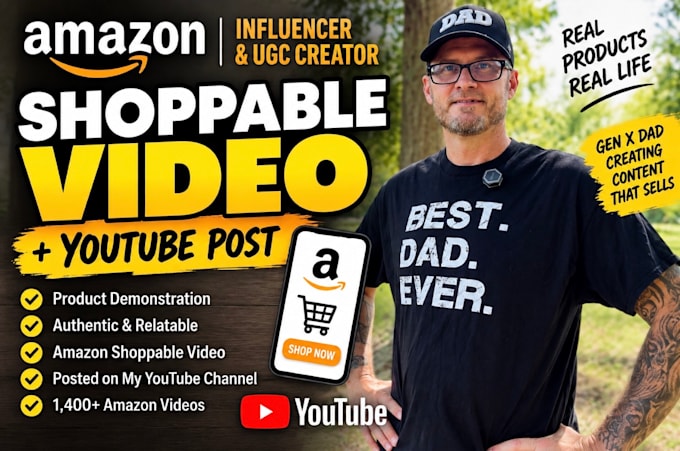 create an amazon shoppable video for your product