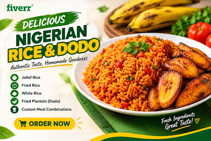 cook delicious nigerian rice and dodo