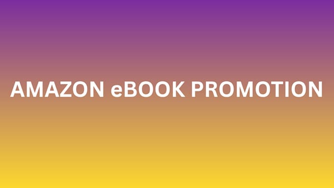 promote amazon ebook, amazon book marketing, amazon kdp promotion