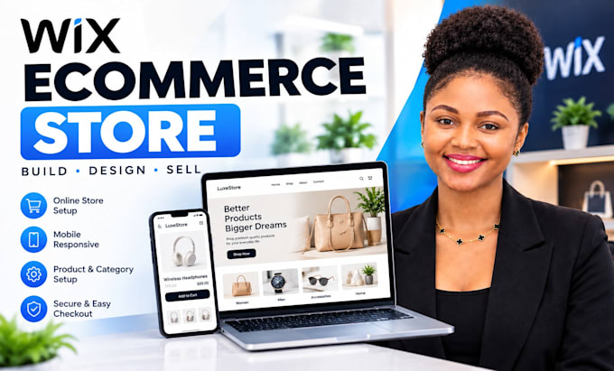 build a wix ecommerce store or online shop