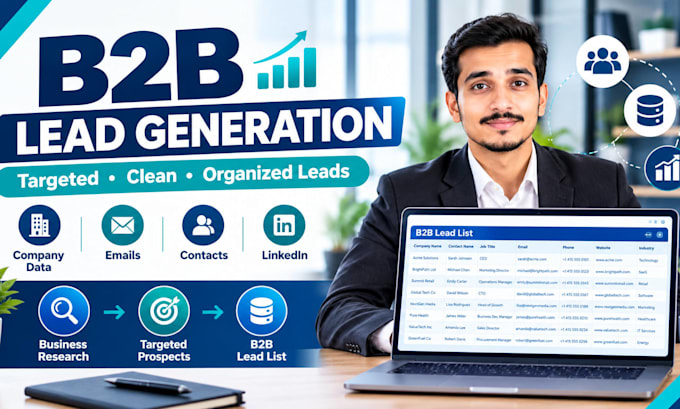 generate targeted b2b leads and business leads