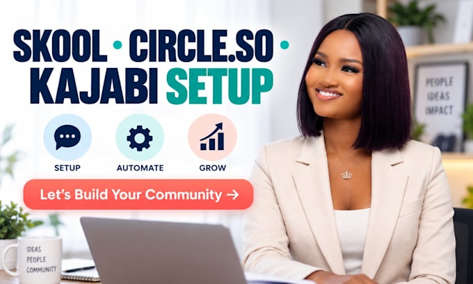 setup your skool community, circle so or kajabi membership