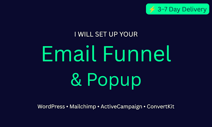 build email marketing funnel drip automation