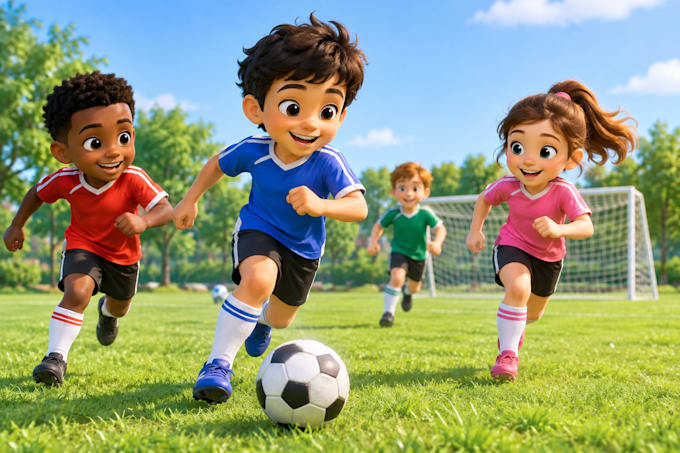 create engaging 3d kids animation videos in blender