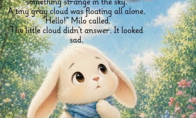 design a kids storybook