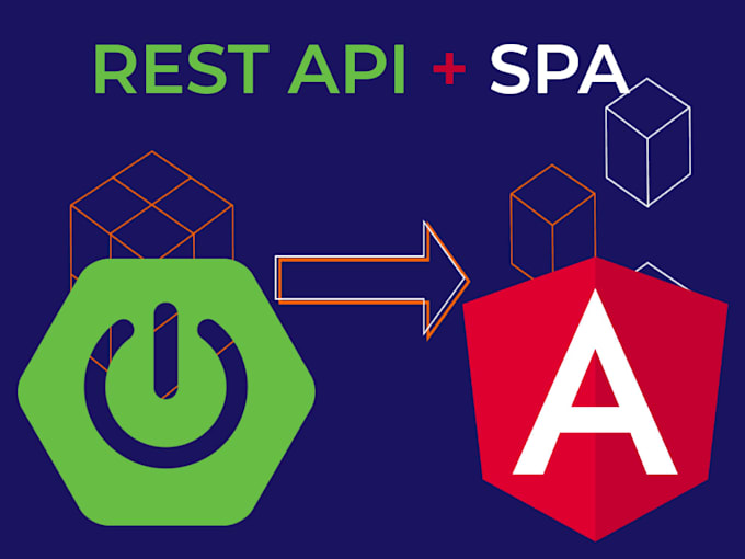 develop a java spring boot and angular application
