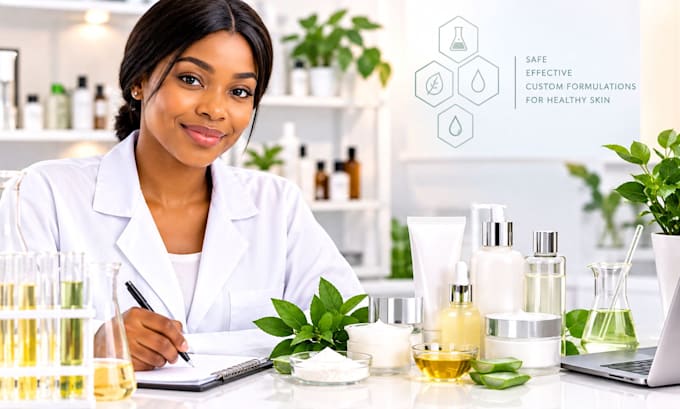 formulate professional skincare products for your cosmetic brand